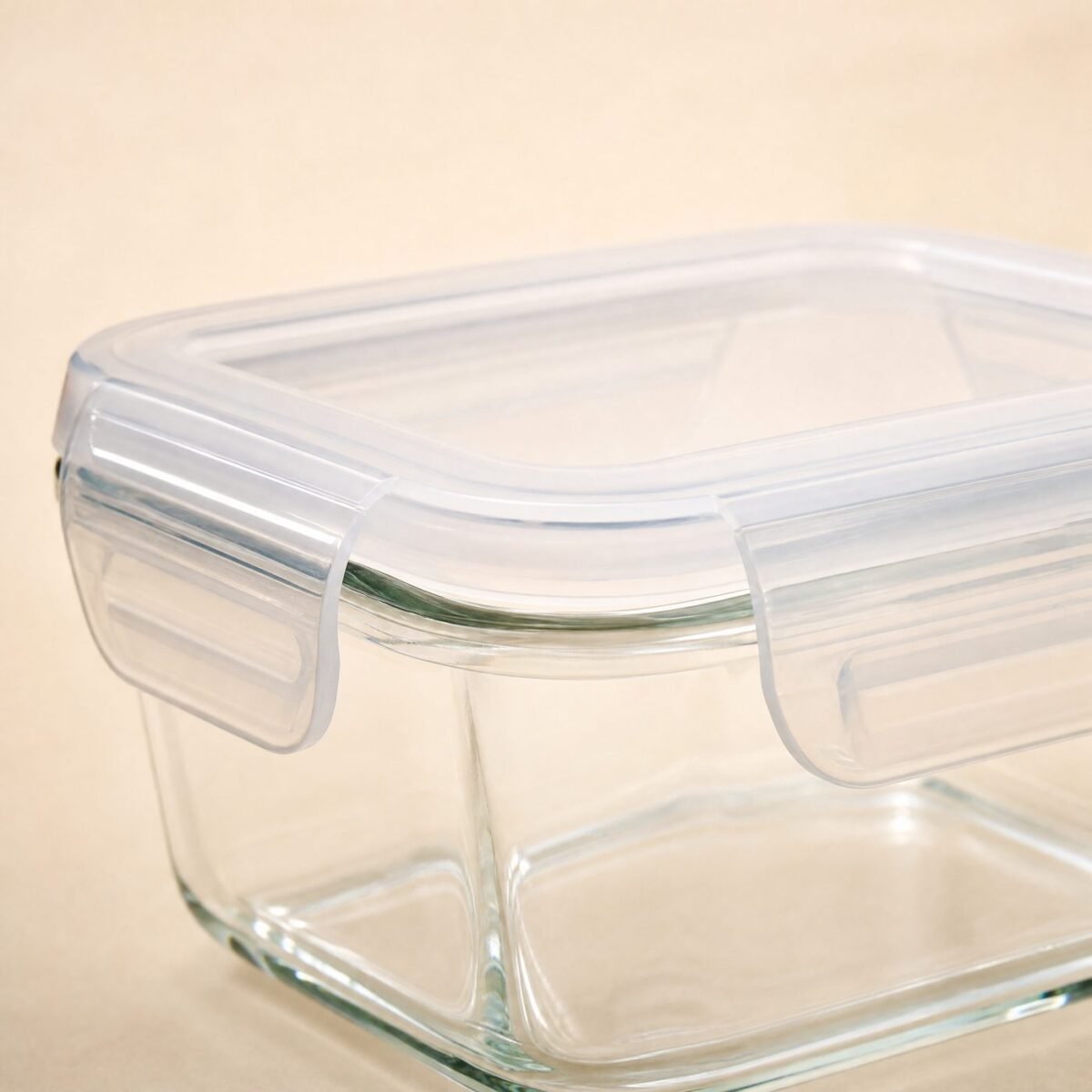 Glass Container Set, 4 Pieces - close-up
