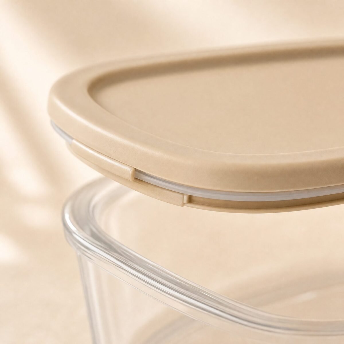 Stackable PP Container Trio - close-up