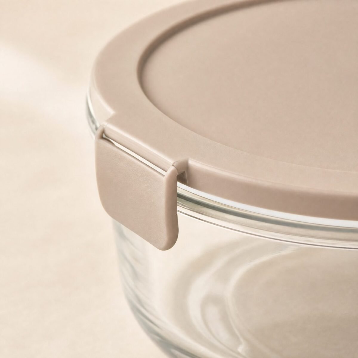 Mini Glass Containers, Set of 4 (300 ml) - close-up