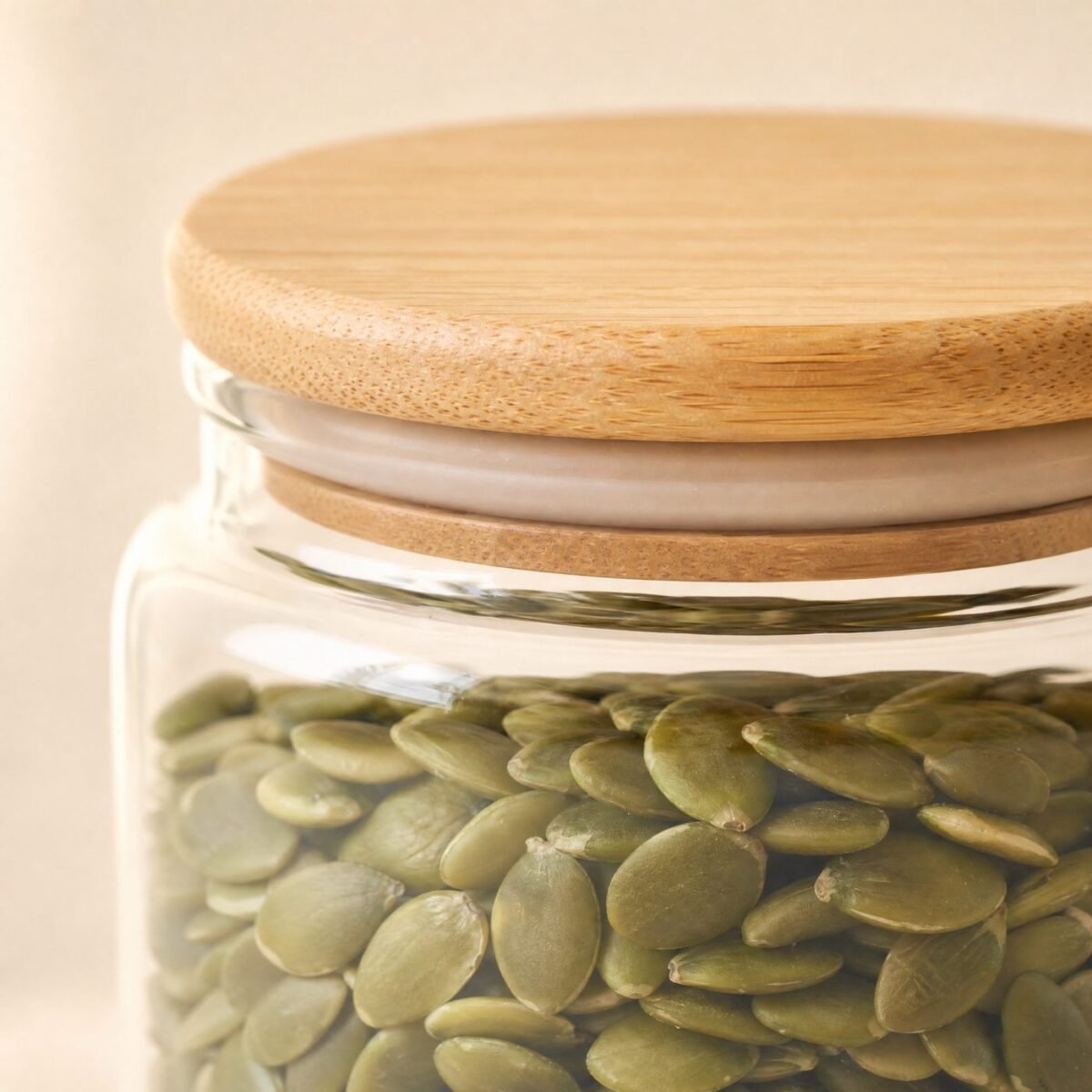 Wide-Mouth Glass Jars 250 ml, Set of 4 - close-up